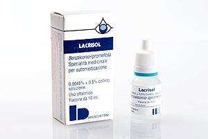 Lacris, 0,0045% + 0,5% collirio, soluzione 1 flacone da 10ml