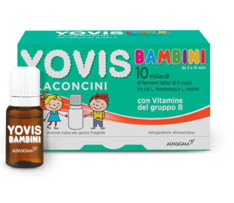 Yovis Bambini Flaconcini Fragola 10x10ml