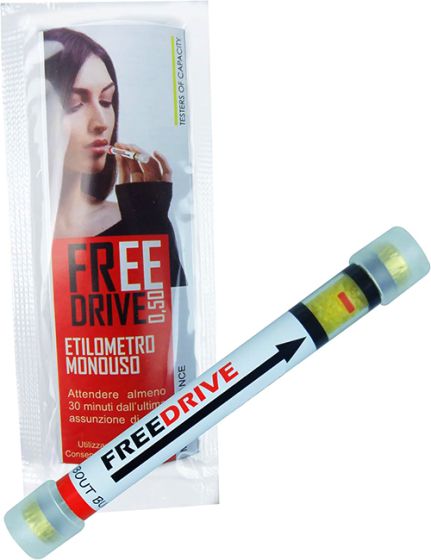 Etilometro Monouso FreeDrive 0,50 1 pezzo