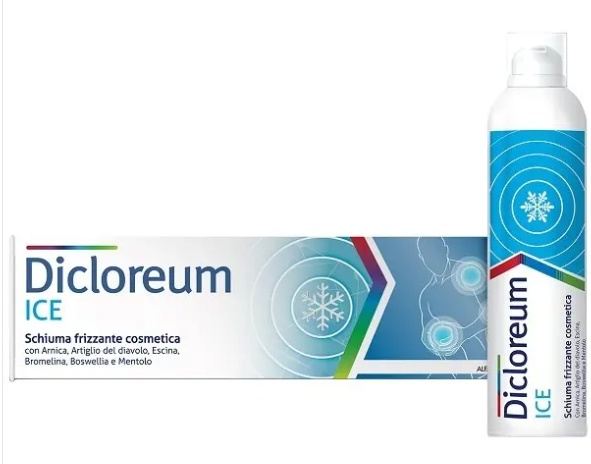 Dicloreum Ice Schiuma Frizzante Cosmetica 150ml