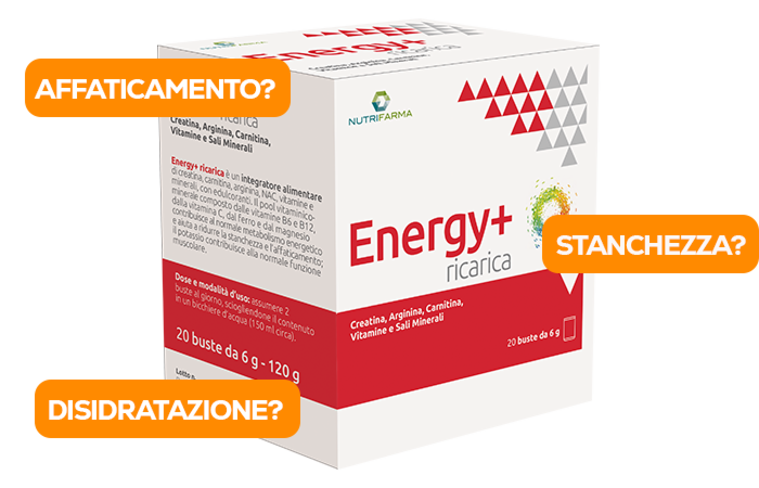 Nutrifarma Energy + Ricarica 20 buste