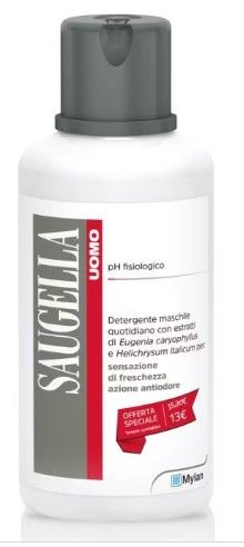 Saugella Uomo Detergente Intimo Promo 500 ml