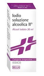 Iodio sol alco , 2%/2,5% soluzione orale 1 flacone 30ml