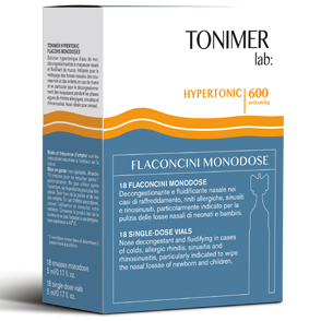 Tonimer Lab Hypertonic Monodose 18 Flaconi