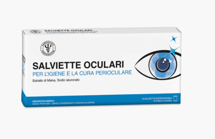 Lfp Unifarco salviette oculari 18 buste