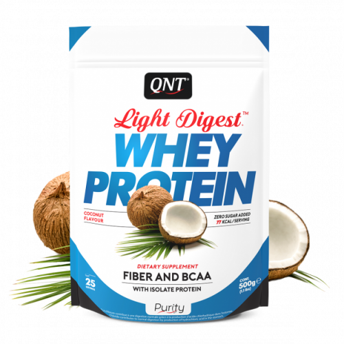 Qnt Light Digest Whey Protein Cocco 500g