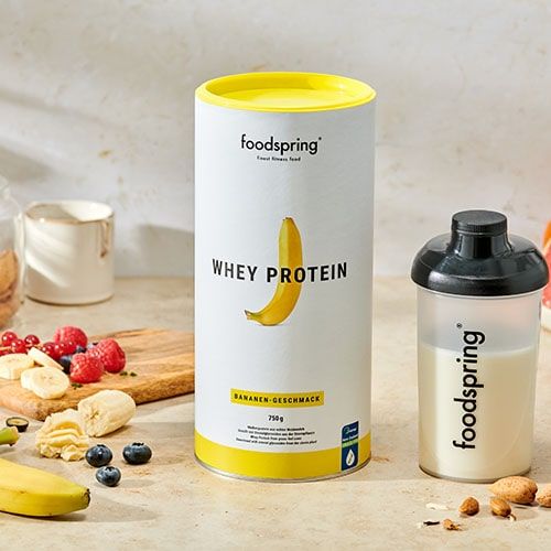 Foodspring Whey Protein Banana Flavour 750g