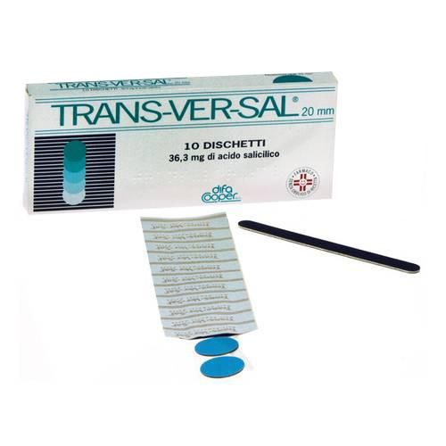 Transversal 36,3mg/20 mm acido salicilico 10 cerotti trandermici