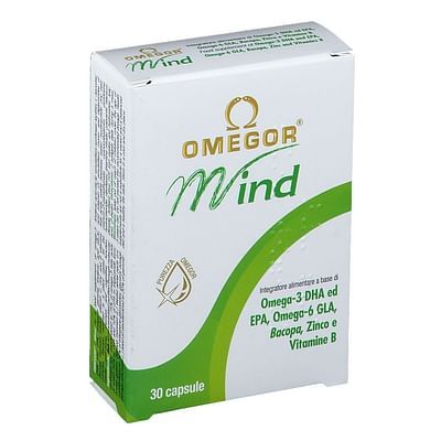 Omegor mind integratore alim 22,3g 30cps