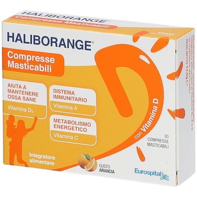 Haliborange compresse masticabili 30cpr