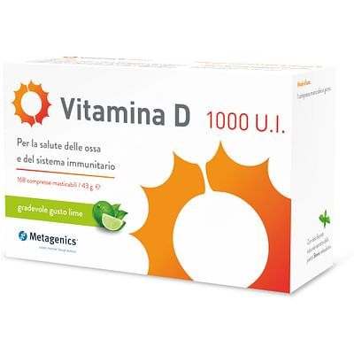 Vitamina d 1000ui 168cpr met