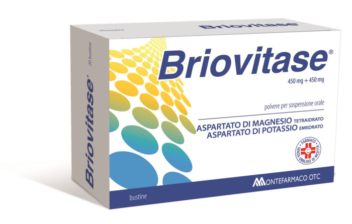 Briovita, 450mg + 450mg polvere per sospensione orale 10 bustine