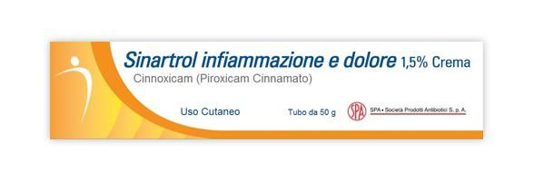 Sinartrol inf, 1,5% crema tubo da 50g