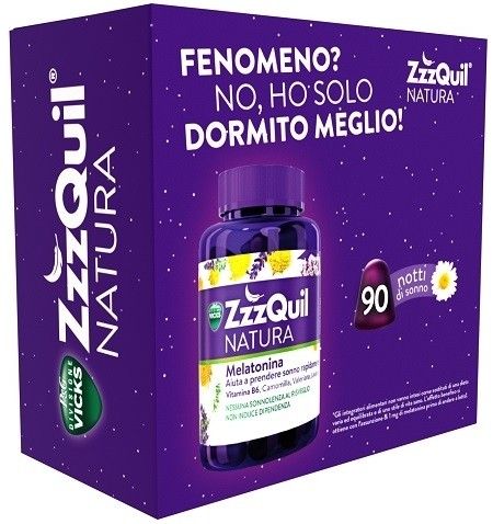 Vicks Zzzquil Natura Bipacco 30 pastiglie + 60 pastiglie