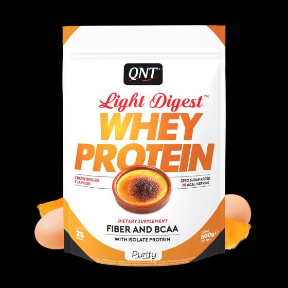 Qnt Light Digest Whey Protein Creme Brulee 500g