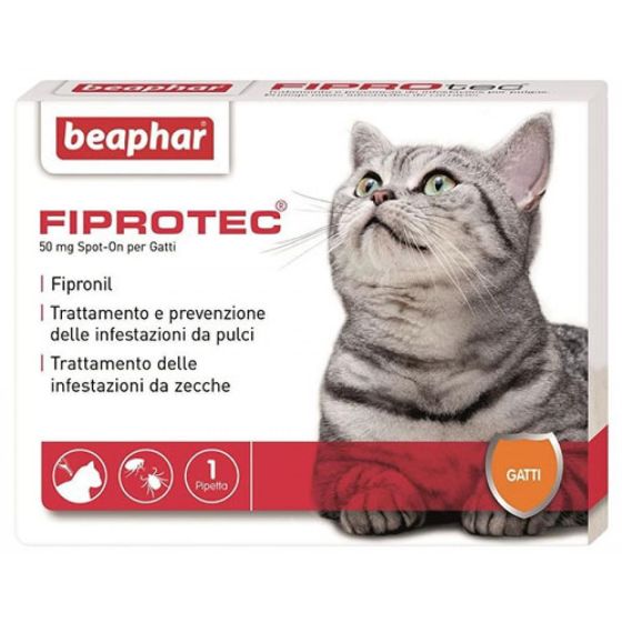 Fiprotec spoton*1pip50mg gatti