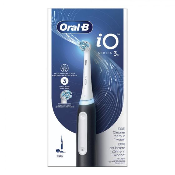 IO Serie 3S Nero Spazzolino Elettrico Oral-B