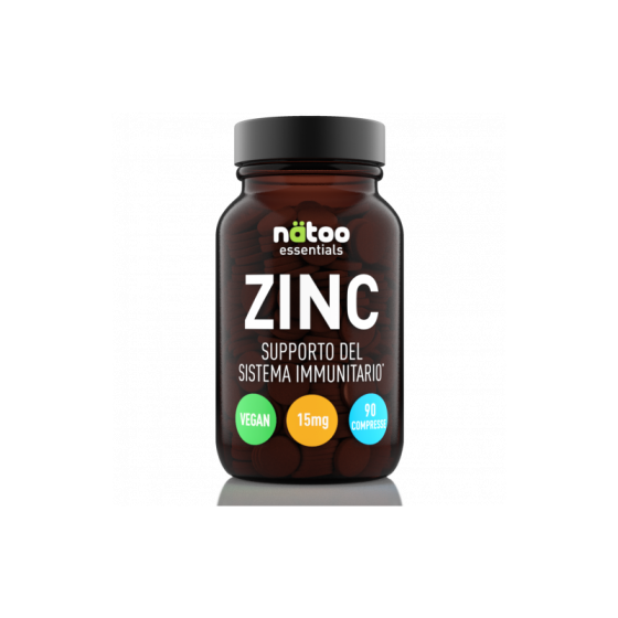 Natoo Zinc 15mg 90 Compresse