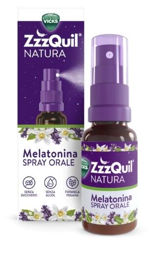 Vicks ZzzQuil Natura Melatonina spray 30 ml