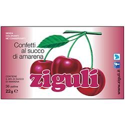 Ziguli amarena 36palline 22g