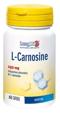 Long life l-carnosine 60vegcaps