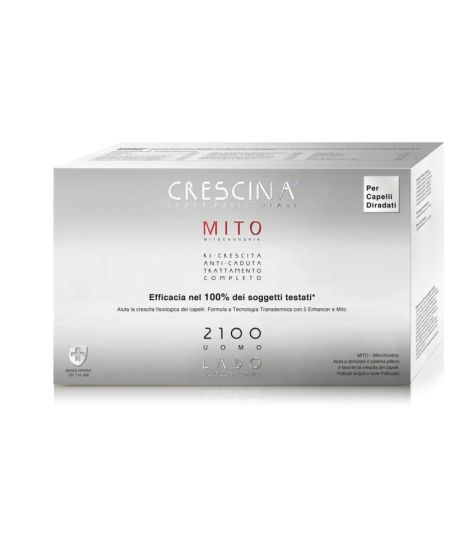 CRESCINA Isole Follicolari MITO 2100 UOMO TC 20+20 Fiale 3,5ml